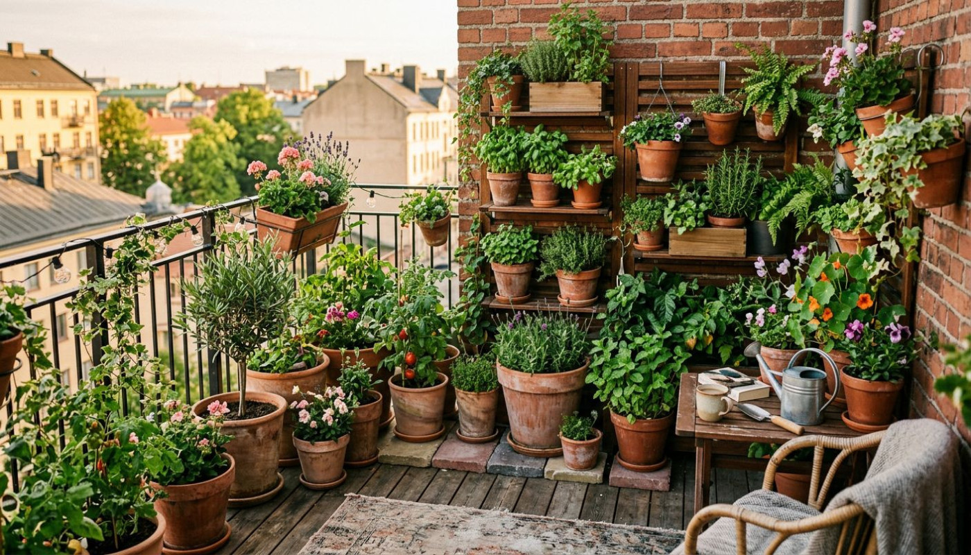 Maximiser l'espace de votre petit jardin : astuces et techniques